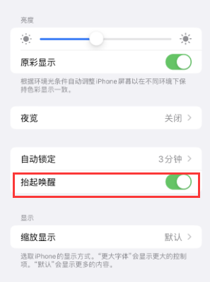 江城苹果授权维修站分享iPhone轻点无法唤醒怎么办