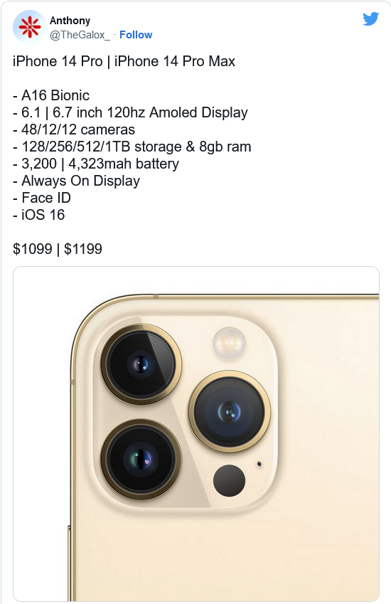 江城苹果14维修分享iPhone 14全系涨价 