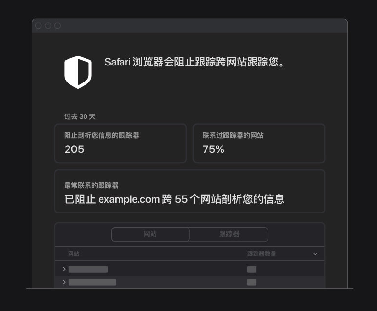 江城苹果手机维修分享如何在 Safari 浏览器中查看和打开隐私报告 